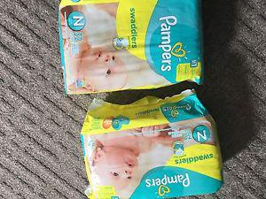 New Pamper diapers