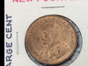  Newfoundland One Cent. MS ?