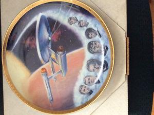 Original Star Trek Collectors Plate