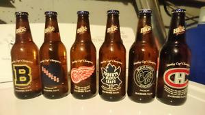Original six beer bottle set