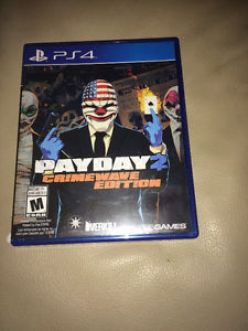 PS4 game, Payday CrimeWave edition