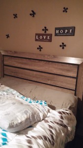 Queen bed frame