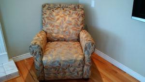 Recliner chair - Printed fabric