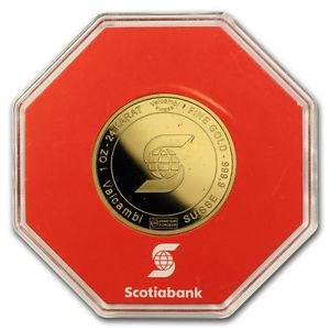 Scotiabank 24k 1 Ounce Gold Bar