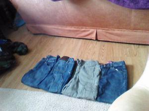 Size 5 boys pants- 4 for $