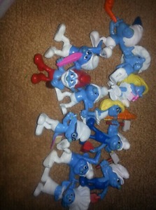 Smurfs and minions