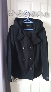 Suzy shier wool blend coat size small