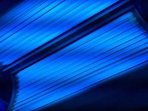 Tanning bed!