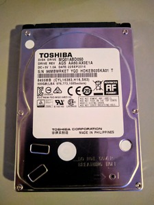 Toshiba MQ01ABDGB HDD