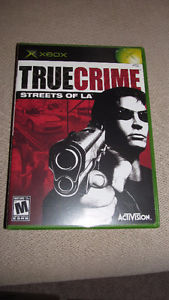 "True Crime:Streets of LA" (Xbox ) -new/sealed - only