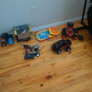 Various remote toys