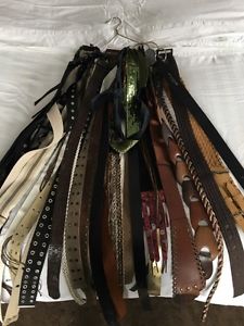 Women's Sz small belts for sale as Lot