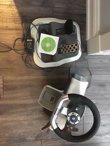 Xbox Steering Wheel and Pedals