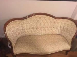 antique settee in excellent condition