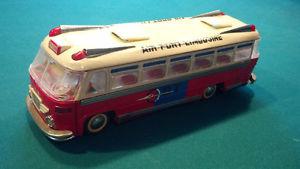 vintage s tin litho bus