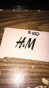 $100 H&M gift card for $90