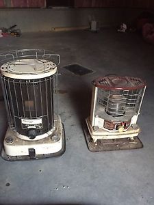 3 kerosene heaters