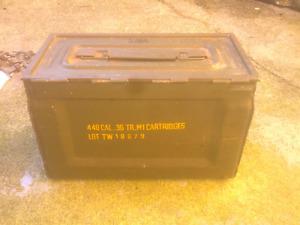 Ammunition box for sale..