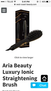 Aria Beauty Straightening Brush