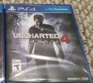BRAND NEW Uncharted 4 A Thief's End