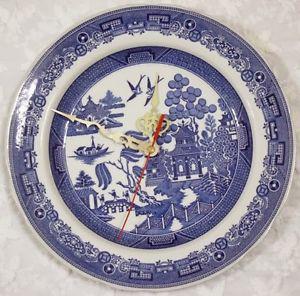 Blue Willow Wall Clock