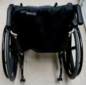 Breezy 17 inch wheelchair very good condition