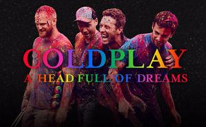 COLDPLAY Tickets- Premium Club Seating