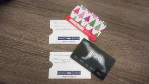 Chapters/Indigo/Coles Gift Cards