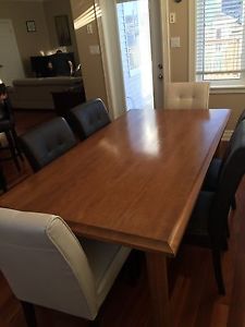Custom built hardwood Table