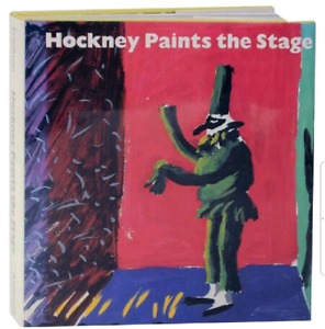 David Hockney signed first edition / paints the stage