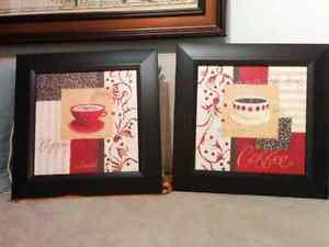 Decorative Kitchen Prints (Pair)
