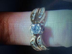 Engagement/wedding rings
