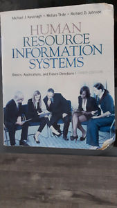 Human Resources Information Systems textbook - USED $45