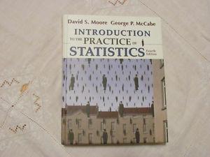 Introduction to the Practice of Statistics, 4th edition