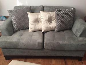 LOVESEAT with matching CHAIR - Wide Seating