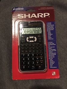 New! Sharp scientific calculator