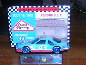 RICHARD PETTY JULY  POCONO 3 INCH METAL NASCAR
