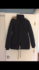 Roxy winter jacket- black, size small