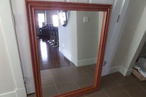 SOLID WOOD MIRROR.....36 x ......