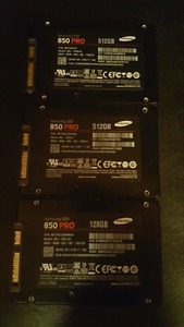 Samsung 850 Pro SSD Drives