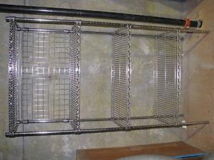 Shelving-Chromed Steel-Wire - $90 (Abbotsford, BC)