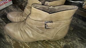 Size 8 booties. Excellent condition