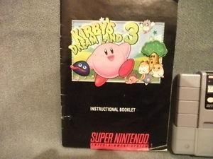 Snes Kirby Dreamland 3 and Super Mario World
