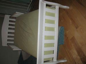 Solid Wood Toddler bed with mattress