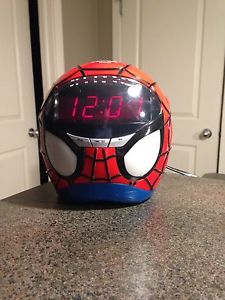 Spider-Man alarm clock radio