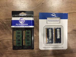TWO sets of 8GB DDR3 RAM