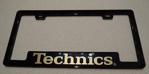 Technics License Plate Frame Circa Late 's