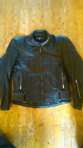 Teknic Leather bike jacket
