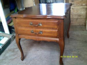 Two French Provincial End Tables