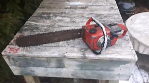 Two Vintage Chainsaws